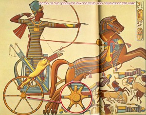 This is what Pharaoh was riding on